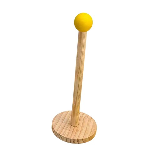 Porte essuie tout bois - porte-essuie-tout,