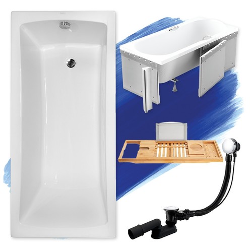 Baignoire rectangulaire optima - rectangulaire,