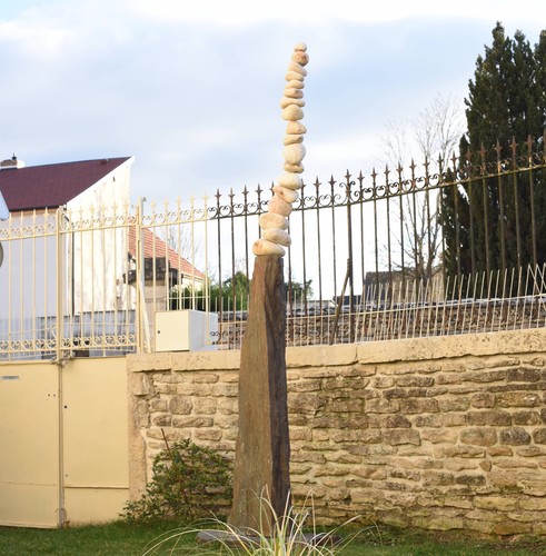 Sculpture monumentale galets - monumentale,