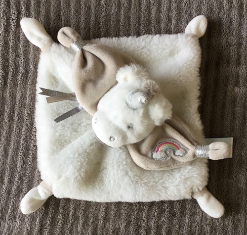 Doudou licorne blanc - doudou,