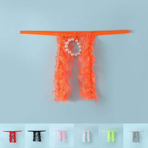 String homme dentelle - , bout