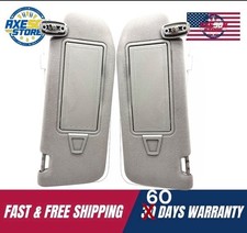 OEM Mercedes Benz CL500 CL600 CL63 AMG Coupe Sun Visor Set 2000-2006 Light Gray