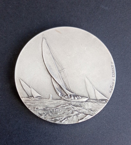 Médaille nautique régate art - médaille,