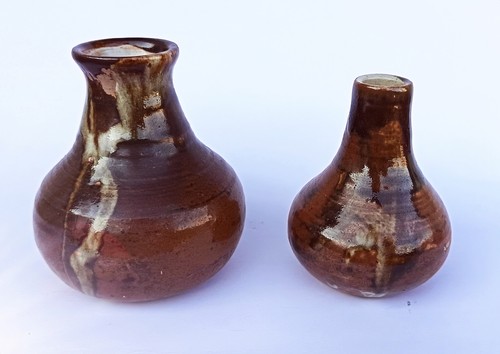 Vases grès signé pierre - vases,