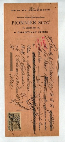 Chantilly bois charbon - &,