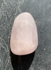 A Natural Rose Quartz Polished