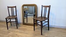 Pair of 1930s Bistro Chairs