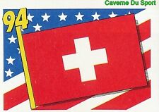 006 FLAG SWISS FLAG SWITZERLAND BLUE BACK STICKER USA 94 BROCA