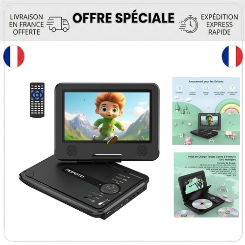 Lecteur dvd portable pofoto - dvd,