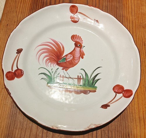 Belle assiette coq - belle,