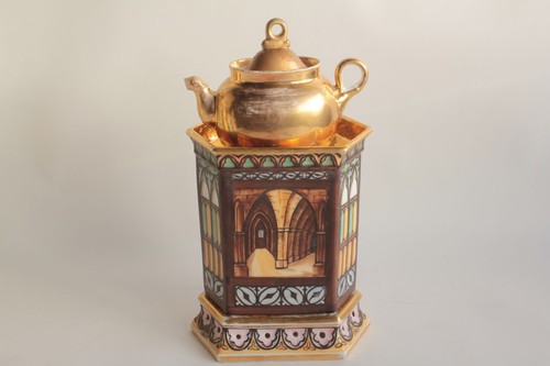 Tisanière porcelaine