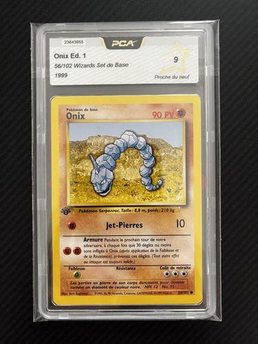 Carte pokémon onix - carte,