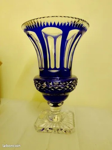 Exceptionel vase empire bleu - vase,