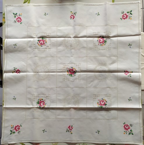 Ancienne petite nappe blanche - ancienne,