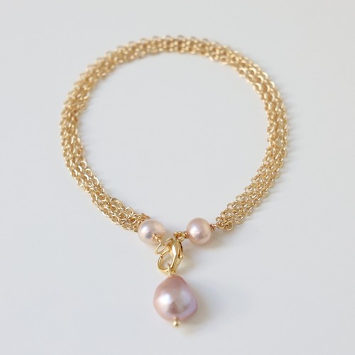 Bracelet perle eau douce - bracelet, en