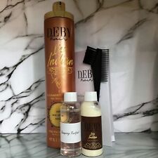 Lissage Indien Deby Hair 2x100ml Et Pinceau-peigne Offert