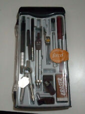 Compas Scolaire Boîte Complet 16 Pièces Focel Boîte Dessin Technique