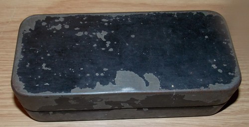 Antique metal box singer - antique,