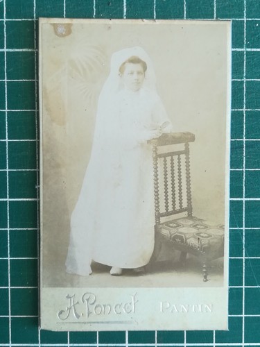 Uf409 cdv photo circa 1900 - uf409,