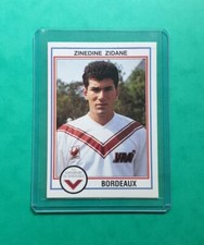 ZINEDINE ZIDANE #24 BORDEAUX PANINI FOOTBALL 1992-1993 COLLECTION FRANCE