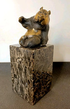 Ancienne Statuette En Bronze