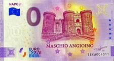 BILLET 0  EURO NAPOLI MASCHIO