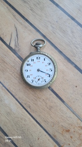 Montre gousset coq argent - coq,