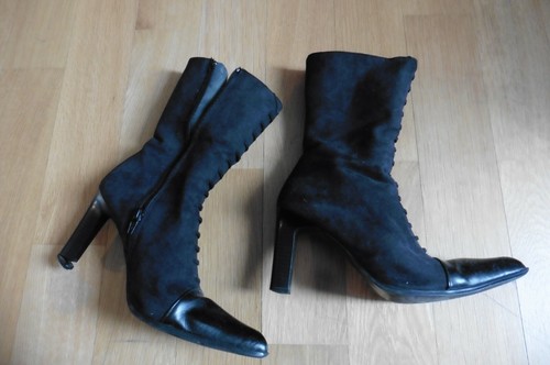 Bottes bottines femme simili - bottines,