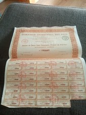 voucher 1918 COMPTOIR INDUSTRIEL DES BOIS - free port 