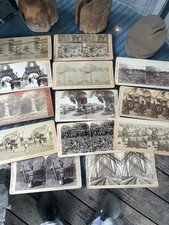 Lot Of 13 Stereoviews Stereoscopes NR Mixed Lot Expo Etc