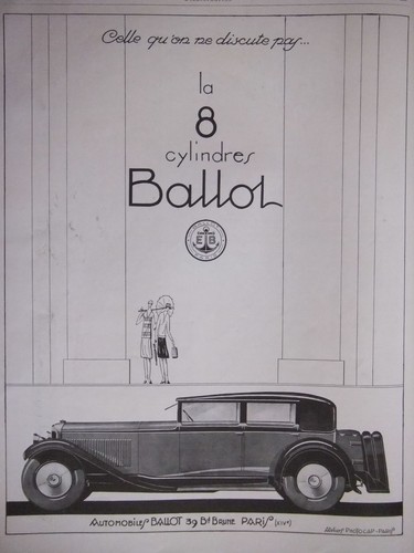 Publicité presse 1928 - publicitÉ, de