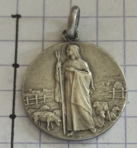 Pendentif médaille ste - médaille,