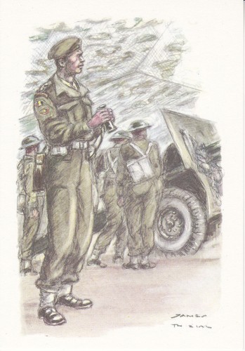 Carte militaire uniforme - uniforme, belge