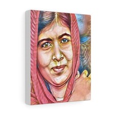 Malala Yousafzai Colorful
