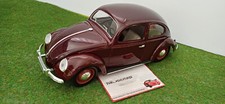 1949 VOLKSWAGEN LADYBUG sedan burgundy 1/17 no 1/18 SOLIDO miniature car
