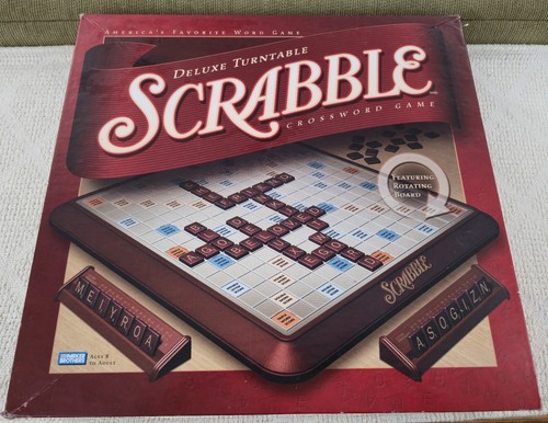 Vintage scrabble deluxe - scrabble,
