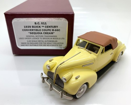 Brooklin 1939 buick - 1939, century