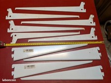 Lot of 10 Industrial Design Shop or Workshop Furniture Brackets see p