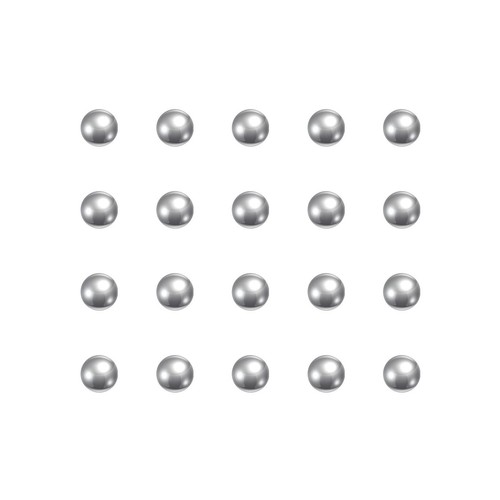 50pcs 5mm chrome acier - 50pcs,