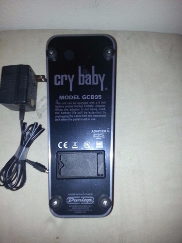 Dunlop cry baby foot - dunlop, pedal