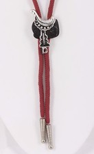 FASHION SADDLE PENDANT RED