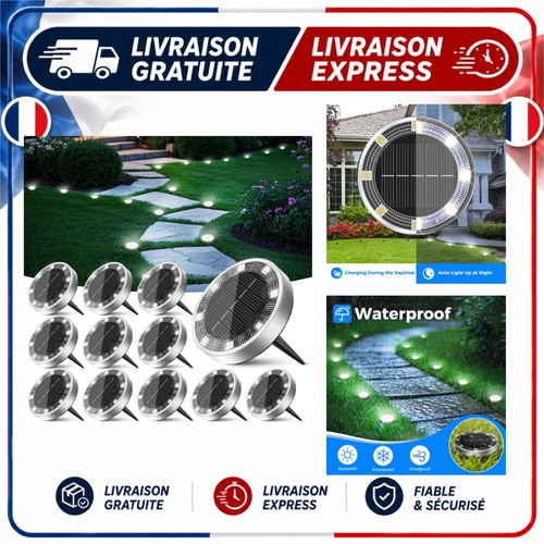 Lampes solaires jardin - , 12
