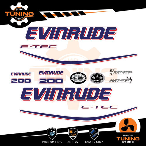Kit autocollants pour moteur - d'autocollants,