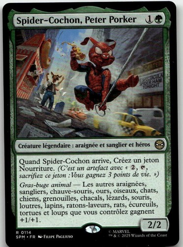Magic mtg spider cochon - magic,