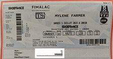 place concert Mylene Farmer samedi 28 septembre