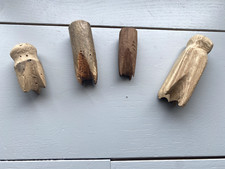 Lot de 4 anciens fendoirs de