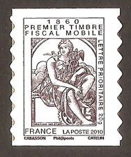 FRANCE 2010  Autoadhésif n° 507  TIMBRE FISCAL type CABASSON   Neuf** LUXE