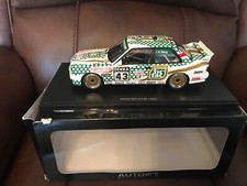 AUTOART 1/18 BMW M3 E30 DTM 1991 TIC TAC A.BERG #43 89147