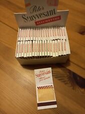 Boîte présentoir allumettes Peter Stuyvesant avec 40 boîtes allumettes neuves