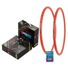 Antiforure Tubeless Vélo De Course Asphalt Taille L 700x25-32C Avec Valves 60Mm